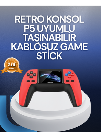 Tak Çalıştır Mini Retro GamePad | 520 Klasik Oyun