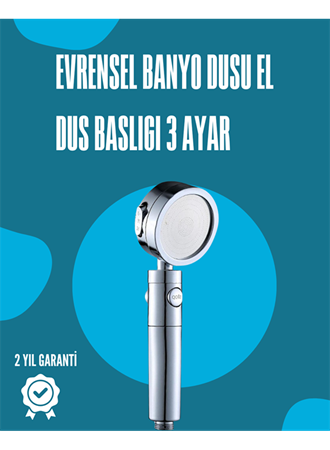 Su Tasarruflu ve Kolay Kurulumlu El Duş Başlığı – Yüksek Performans