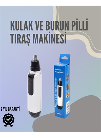 Hassas 3D Bıçaklı Kulak ve Burun Tıraş Makinesi