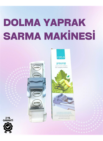 Yaprak Sarma Makinesi – Üzüm, Lahana ve Pazı İçin Otomatik Sarım Kolaylığı.
