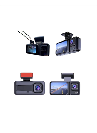 Geri Görüş Destekli Full HD Araç Kamerası – Gelişmiş 3 Kameralı Kayıt Çözümü