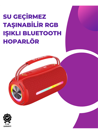 Bluetooth Kablosuz Hoparlör – Taşınabilir, Güçlü Ses