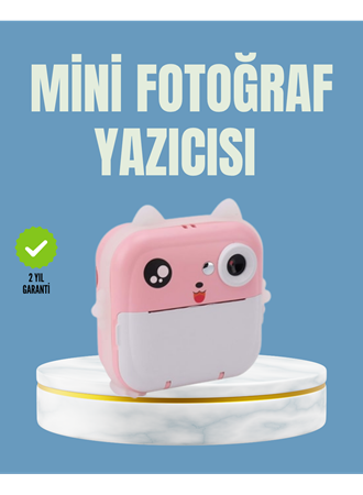 Anında Baskı ve Yüksek Çözünürlüklü Çift Lensli Fotoğraf Makinesi