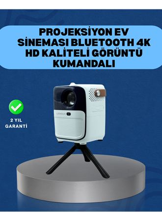 Ultra HD Çözünürlüklü Taşınabilir Projektör – 1920x1080 Piksel Görüntü Kalitesi