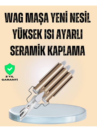 Ayarlanabilir Isı Ayarıyla Profesyonel Bukle Maşası – Hızlı ve Nazik Şekillendirme