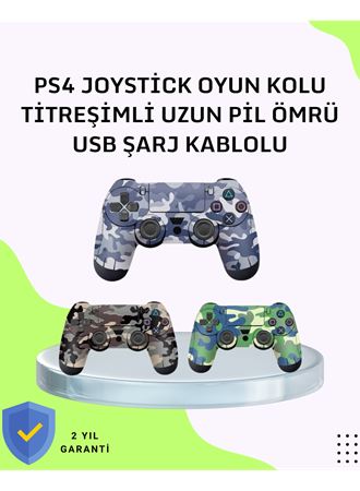 Uzun Pil Ömürlü Oyun Kolu – USB ile Hızlı Şarj Desteği