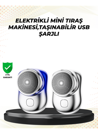 Tüm vücut bölgelerinde kullanılabilen küçük boy tıraş cihazı