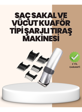 Tıraş Makinesi Temizlik ve Yağlama Setiyle Birlikte
