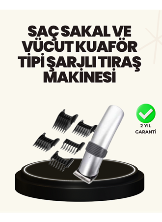 Şarjlı ve Kablosuz Tıraş Makinesi – Her Yerde Rahat Kullanım