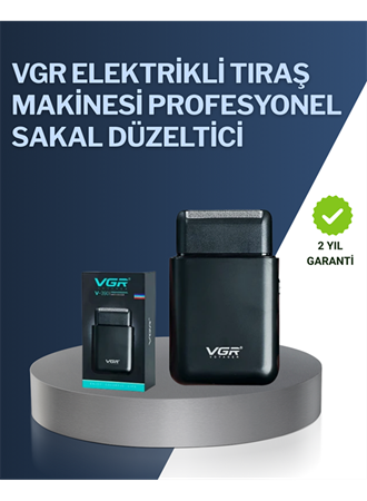 5 W Güçlü USB Şarjlı Sakal Şekillendirici – İki Başlıklı, Su Geçirmez Tasarım