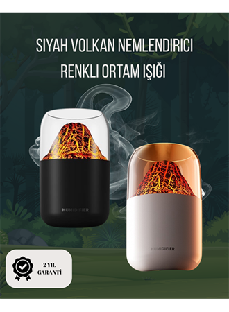 Alev Efektli Ultrasonik Difüzör