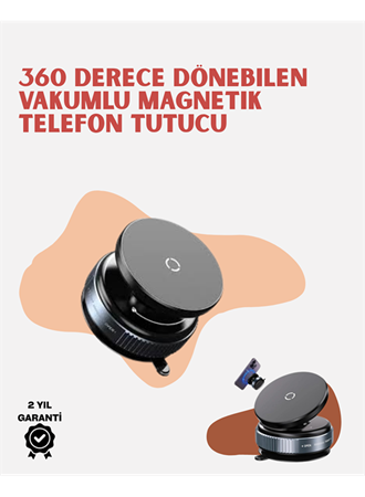 Evrensel Uyumlu Manyetik Araç Telefon Standı – Dayanıklı Alüminyum Gövde