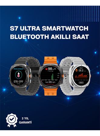 Akıllı Saat | Kalp Ritmi, Nabız ve Uyku Takibi | iOS Uyumlu