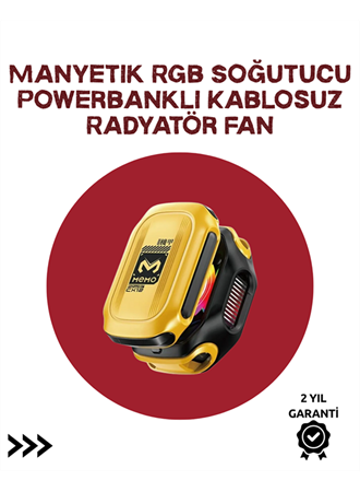 Akıllı Dijital Kontrollü Soğutucu | AI & Standart Mod | 7 Kanatlı Fan Tasarımı