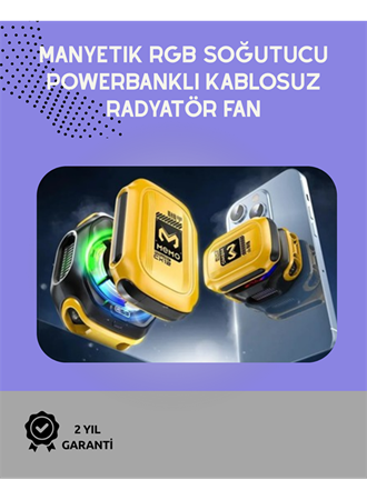 Sessiz Çalışan Yarı İletken Telefon Soğutucu | iOS ve Android Uyumlu | 10W Güç