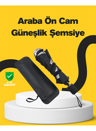Pratik Ön Cam Güneşliği – Geniş Kapsama Alanı, Kolay Saklama