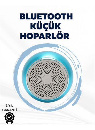 Alüminyum Gövdeli Mini Bluetooth Hoparlör – Dayanıklı ve Şık Tasarım