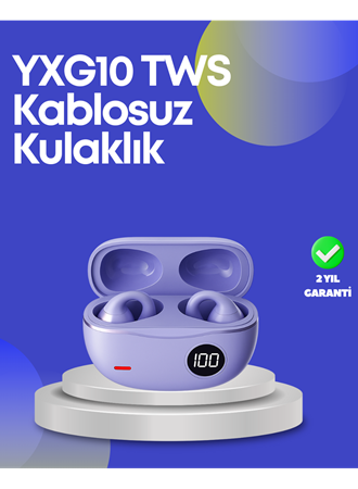 YXG10 Bluetooth Kulaklık – Cilt Dostu, Uzun Pil, Çift Dil Destekli Akıllı Tasarım