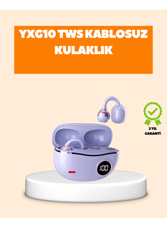 YXG10 Klipsli Açık Kulaklık – Spor İçin Uygun, APTX Ses, Ergonomik Yapı