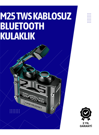 Mikrofonlu Kulaklık | Gürültü Engelleyici | 180 Saat Kullanım Süresi | LED Göstergeli