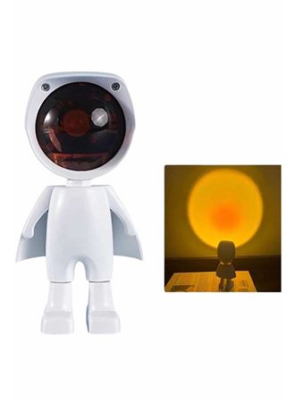 Projeksiyon Güneş Lambası Astronot Gün Batımı Projektör LED Işıklı