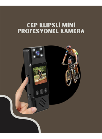 WiFi Özellikli Taşınabilir Kamera – 1.3” TFT Ekran, 3MP Fotoğraf, 128GB Kart Desteği