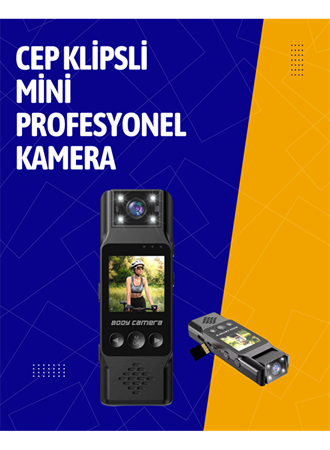 Kablosuz WiFi Bağlantılı Full HD Mini Kamera – Döngüsel Kayıt ve Hareket Algılama Özellikli