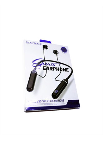 Polygold PG-100 Bluetooth 5.0 Boyun Bantlı Kulaklık – 50 Saat Konuşma Süresi, Type-C Şarj