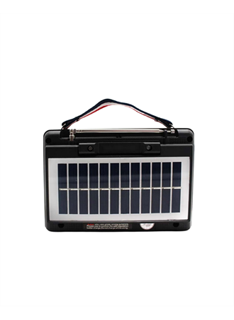 KTF-1428 Solar Enerjiyle Şarj Olabilen Bluetooth Nostalji Hoparlör – Taşınabilir, Güçlü Ses, MP3 Okuyucu