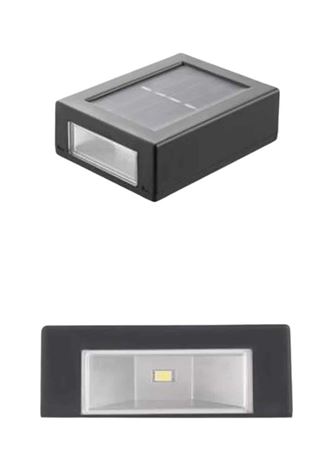 Solar Güneş Enerjili Çift Taraflı Duvar Lambası Çift Taraflı Duvar Lamba Güneş Enerjili