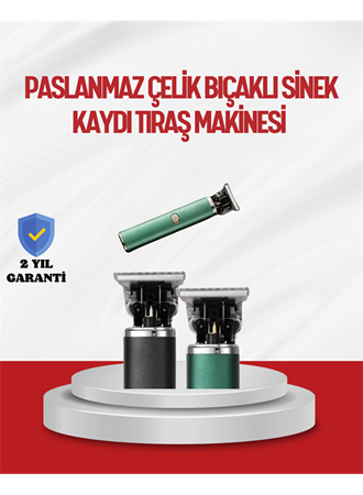 Saç Sakal Ense Paslanmaz Çelik T-Bıçak Vücut Tıraş Makinesi