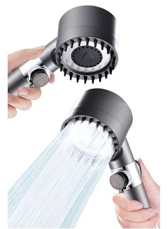 Yeni Nesil Duş Başlığı Paslanmaz Çelik Masaj Etkili Ergonomik Tasarım Su Basınçlı