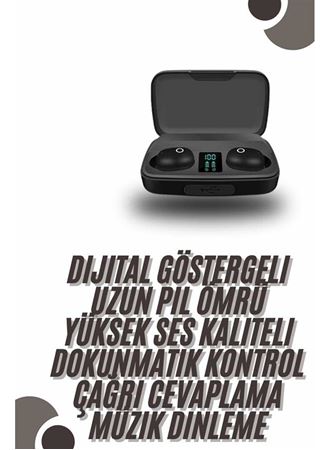 TWS Bluetooth Kulaklık 5.0 Bluetooth Bağlantılı Dokunmatik Kontrol Özelliği