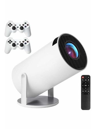 4K Wireless Çift Kollu Kumandalı Oyun Projeksiyonu Retro Video Oyunu