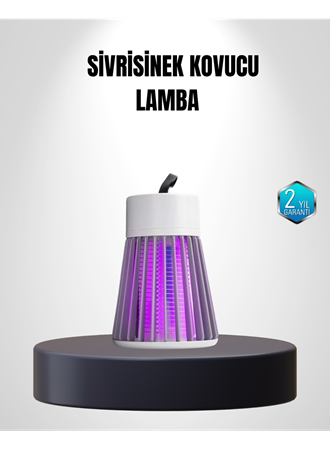 2000 mAh Şarjlı Sivrisinek Kovucu Lamba – Kimyasalsız, Güvenli ve Taşınabilir