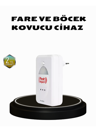 Ultrasonik Böcek ve Fare Kovucu – Doğa Dostu, Sessiz ve Etkili Savunma