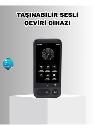 Akıllı Taşınabilir Tercüman – 17 Çevrimdışı, 139 Çevrimiçi Dil Desteği