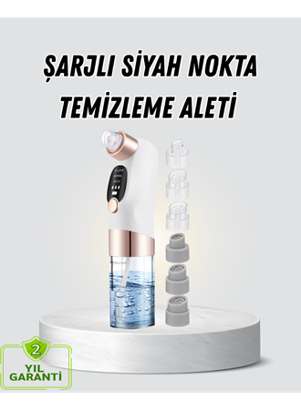 Vakum Teknolojili Siyah Nokta Temizleyici – Cilt Tonu Eşitleyen Masajlı Cilt Bakım Cihazı