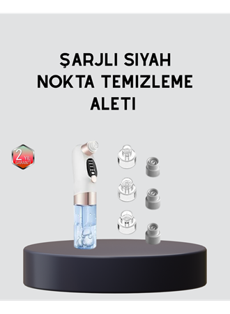 3 Kademeli Vakumlu Gözenek Temizleme Cihazı – Cilt Yenileyici Masaj ve Derin Temizlik
