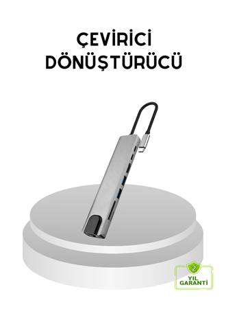 Dönüştürücü Hub – Kompakt, Dayanıklı ve Yüksek Hızlı Bağlantı