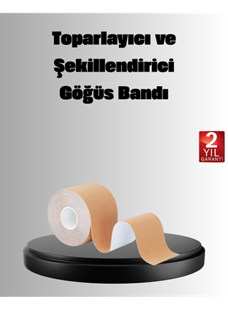 Askısız Görünmez Göğüs Bandı – Dekolteli Kıyafetler İçin Destekleyici Bant - Lisinya