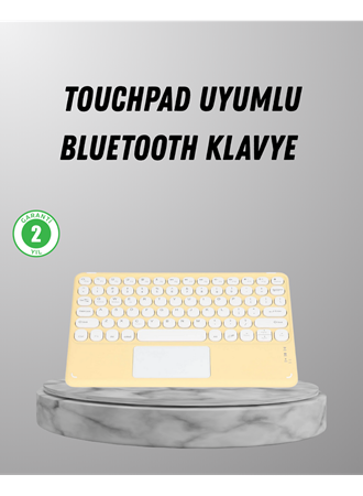 Bluetooth Klavye – Kablosuz, Sessiz Tuşlu, Android iOS Windows Uyumlu, Kompakt Taşınabilir Tasarım
