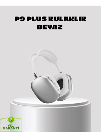 P9 Pro Plus Kablosuz Kulaklık – Üç Mikrofonlu, Uzamsal Ses ve Hızlı Şarj Özellikli