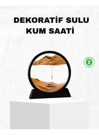 Dekoratif Kum Saati – Şık Masa Üstü Aksesuar, Dayanıklı Malzeme, Modern ve Klasik Tasarım