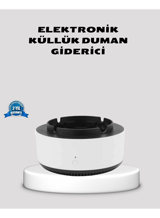 Hava Temizleyici Küllük – Sigara Dumanı Filtreli, Sessiz Çalışan, Şık Tasarım
