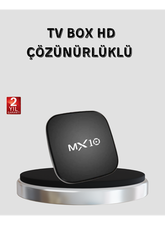 Android 4K TV Box – Wi-Fi, Bluetooth, Dolby Ses, 60 FPS Ultra HD