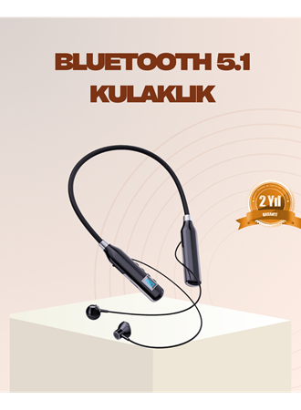 Bluetooth 5.1 Kablosuz Kulaklık – Net Ses ve Güçlü Bağlantı