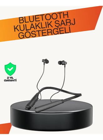 Y12 Bluetooth Kablosuz Kulaklık – LCD Pil Ekranı, Kompozit Diyafram, Dokunmatik Panel