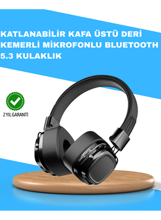 Katlanabilir Tasarımlı Taşınabilir Kablosuz Müzik Kulaklığı