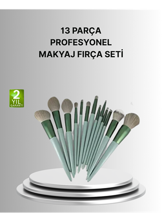 Cilt Dostu Profesyonel Makyaj Fırça Seti Pudra ve Fondöten İçin Uygun